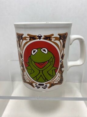 Vintage 1978 Kiln Craft Kermit Mug from the Muppet Show Jim Henson
